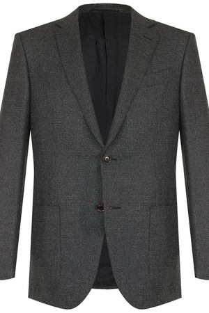 Однобортный пиджак из шерсти Ermenegildo Zegna Ermenegildo Zegna 454015/122520 купить с доставкой