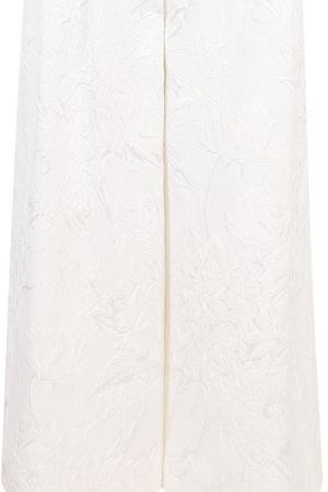 Укороченные брюки из смеси хлопка и вискозы Dolce & Gabbana Dolce & Gabbana FTA5NT/FJRC6