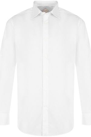 Хлопковая сорочка с воротником кент Pal Zileri Pal Zileri N370G45---40205 купить с доставкой