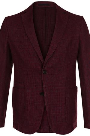 Однобортный пиджак из смеси хлопка и льна Z Zegna Z Zegna VPY06/ZZY31
