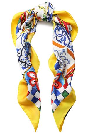 Шелковый платок с принтом Dolce & Gabbana Dolce & Gabbana FN090R/GDJ47