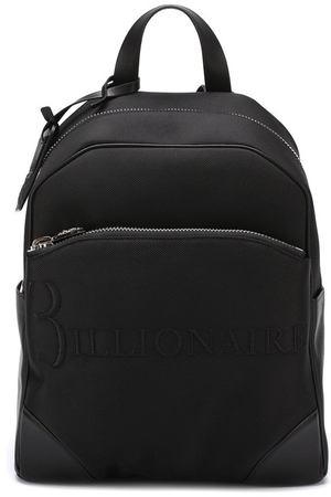 Комбинированный рюкзак с внешним карманом на молнии Billionaire Billionaire W17A MBA_0139 BLE021N