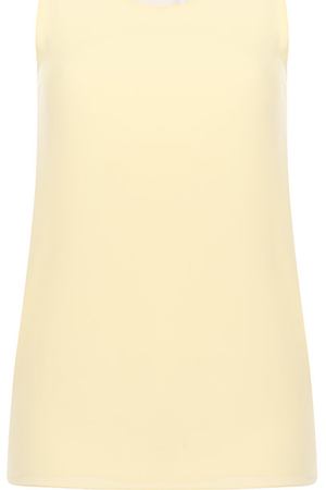 Шелковый топ с круглым вырезом Chloé Chloe 17AHT22-17A004