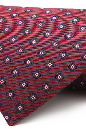 Шелковый галстук с узором Ermenegildo Zegna Ermenegildo Zegna Z4E10/1XW купить с доставкой