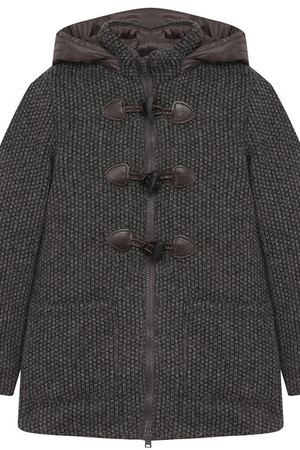 Текстильный дафлкот со стеганым капюшоном Herno Herno GC0008B/20020/4A-8A