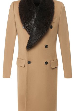 Пальто из смеси шерсти и кашемира Dolce & Gabbana Dolce & Gabbana G005HZ/FU3GT