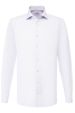 Хлопковая рубашка с воротником кент Van Laack Van Laack RIVARA-DSFN/151381 вариант 2 купить с доставкой