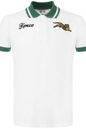 Хлопковое поло с короткими рукавами Kenzo Kenzo 5P00374BA вариант 3