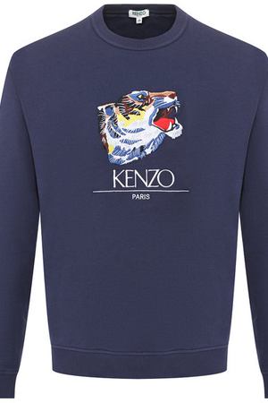 Хлопковый свитшот с вышивкой Kenzo Kenzo 5SW0914XR