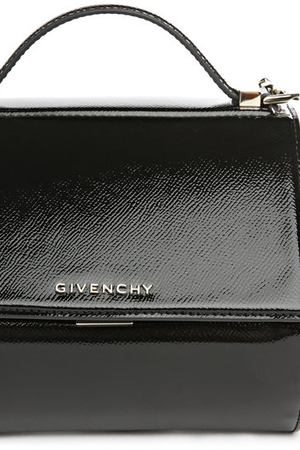 Сумка из лаковой кожи Pandora Box mini на цепочке Givenchy Givenchy BB0/5264/480 купить с доставкой