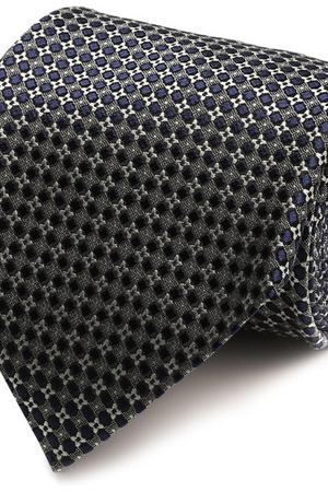 Шелковый галстук с узором Ermenegildo Zegna Ermenegildo Zegna Z9E631XW купить с доставкой