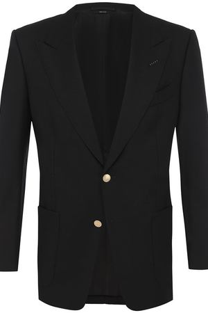 Однобортный шерстяной пиджак Tom Ford Tom Ford 250R20/11HA40 купить с доставкой