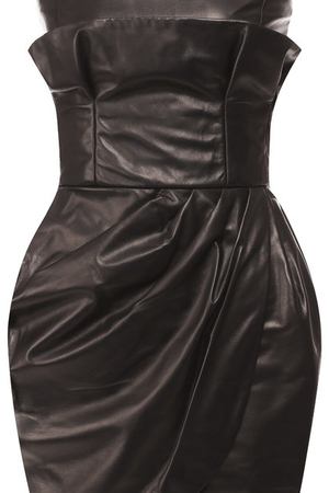 Кожаное мини-платье Versace Versace A81159/A227281