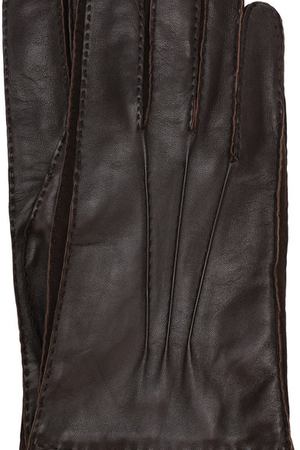 Кожаные перчатки с подкладкой из смеси кашемира и шелка Loro Piana Loro Piana FAF4256 вариант 2