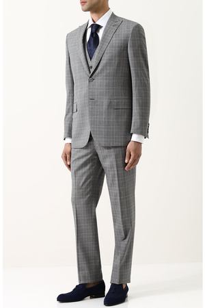 Замшевые лоферы с кисточками Brioni Brioni QTCI0L/P7712