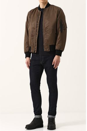 Джинсы прямого кроя с контрастной прострочкой Rag&Bone Rag&Bone M1224K960RIS