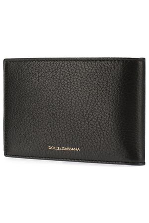 Кожаное портмоне с декоративной отделкой и отделениями для кредитных карт Dolce & Gabbana Dolce & Gabbana 0115/BP1321/AI134