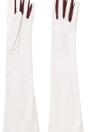 Удлиненные кожаные перчатки CALVIN KLEIN 205W39NYC Calvin Klein 205W39nyc 74WLLA30/T025 вариант 2 купить с доставкой