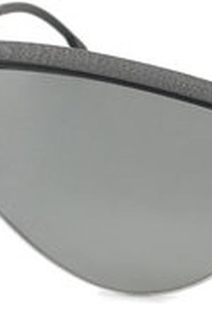 Солнцезащитные очки Maison Margiela Maison Margiela MMECH0 002/PITCHBLACK/SHINYSILVER/SILVER