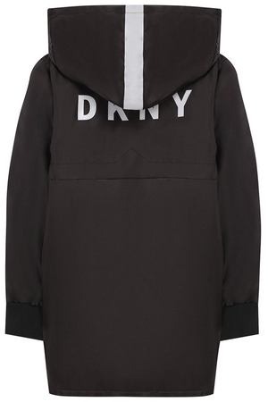 Куртка на молнии с капюшоном DKNY DKNY D26308/09B FW18/19 купить с доставкой