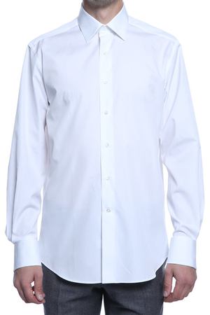 Хлопковая сорочка с воротником кент Lanvin Lanvin RMSI0012-S00100PER вариант 2 купить с доставкой