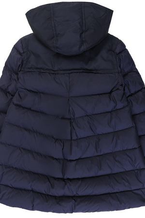 Пуховик с капюшоном и декоративными пуговицами Moncler Enfant Moncler C2-954-49384-85-68352/8-10A купить с доставкой