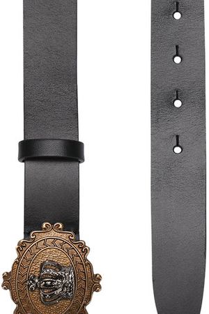 Кожаный ремень с фигурной пряжкой Dolce & Gabbana Dolce & Gabbana BC4102/AC493