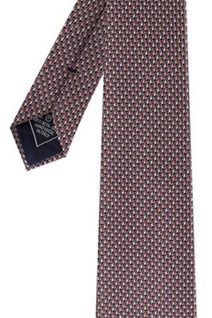 Шелковый галстук с узором Brioni Brioni 062I00/P7485