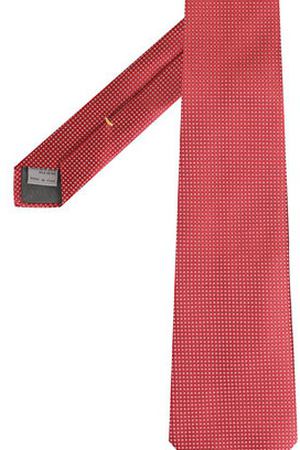 Шелковый галстук с узором Canali Canali HJ00947/18