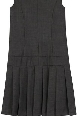 Шерстяное платье со складками без рукавов Dal Lago Dal Lago R340/1011/XS-L купить с доставкой