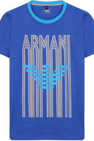 Комплект из трех футболок с принтом Armani Junior Armani Junior  3Z4D01/4J22Z/11A-16A вариант 2 купить с доставкой