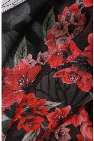 Шелковый шарф с цветочным принтом Roberto Cavalli Roberto Cavalli GQI019/CTH83 купить с доставкой