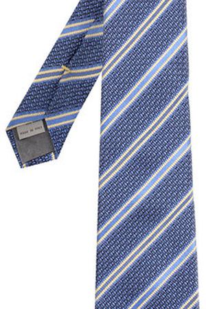 Шелковый галстук в полоску Canali Canali 18/HJ01646