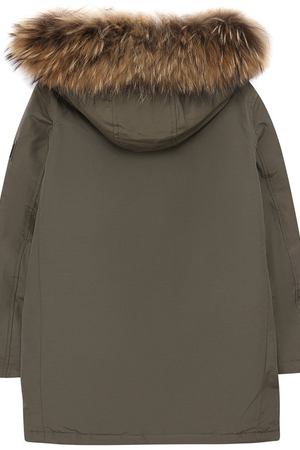 Парка с меховой отделкой на капюшоне Woolrich Woolrich WKCPS1992/CN03/8-16