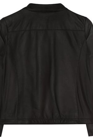 Кожаная куртка с воротником-стойкой Armani Junior Armani Junior  3Z4B06/4L00Z/4A-10A вариант 2