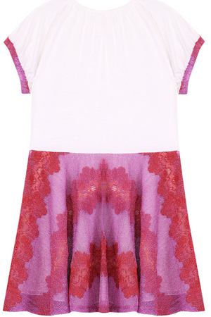 Мини-платье джерси с металлизированной отделкой Missoni Missoni E18.BA.219272