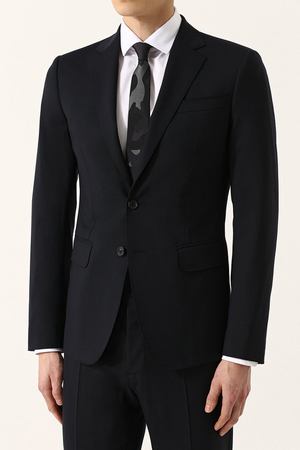 Шерстяной костюм с пиджаком на двух пуговицах Dsquared2 Dsquared2 S74FT0318/S40320 купить с доставкой