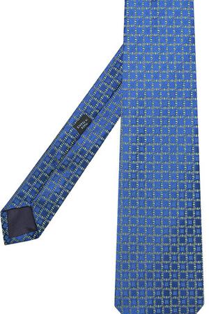 Шелковый галстук с узором Charvet Charvet 18233