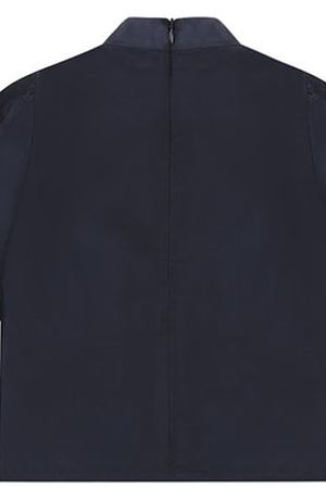 Шелковая блуза с воротником аскот Oscar de la Renta Oscar De La Renta F172C707