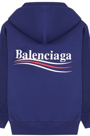 Хлопковое худи с логотипом бренда Balenciaga Balenciaga 508244/TWK14