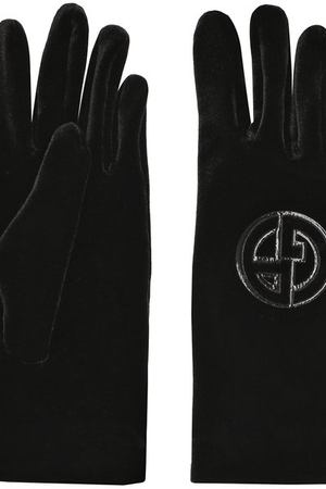 Текстильные перчатки с логотипом бренда Giorgio Armani Giorgio Armani 794270/8A240