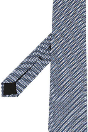 Шелковый галстук с узором BOSS Boss Hugo Boss 50386658 вариант 2 купить с доставкой