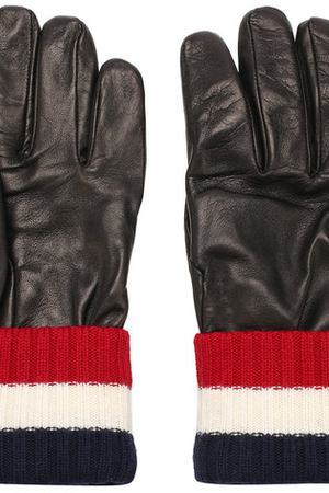 Кожаные перчатки Moncler Moncler D2-091-00575-00-0575P купить с доставкой