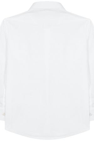 Хлопковая рубашка с воротником кент Il Gufo Il Gufo A18CL115C0031/10A-12A вариант 2 купить с доставкой