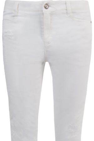Зауженные джинсы ERMANNO SCERVINO Ermanno Scervino D307P300NVT Белый вариант 2 купить с доставкой