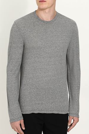 Однотонный хлопковый лонгслив James Perse James Perse MHTR3210 вариант 2