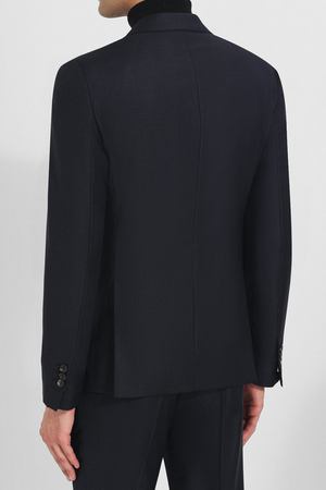 Шерстяной костюм с пиджаком на двух пуговицах Dsquared2 Dsquared2 S74FT0336/S48947 купить с доставкой