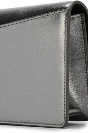 Клатч из металлизированной кожи на цепочке Givenchy Givenchy BB602KB073