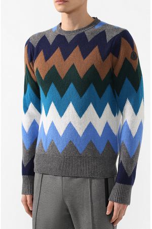 Шерстяной свитер с принтом Moncler Moncler D2-091-90302-00-969A4
