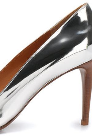 Туфли из металлизированной кожи на шпильке Ralph Lauren Ralph Lauren 800720047 купить с доставкой